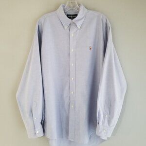 Ralph Lauren Button Down Long Sleeve Size 16 - 34